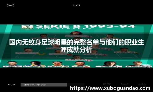 国内无纹身足球明星的完整名单与他们的职业生涯成就分析